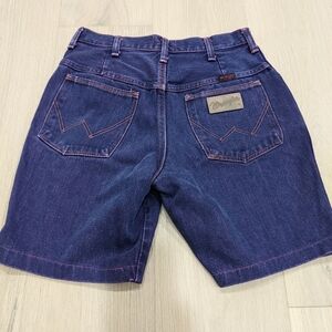 Vintage purple Wrangler shorts
